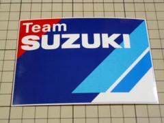 TEAM SUZUKI ステッカー 120×80mm チーム スズキ