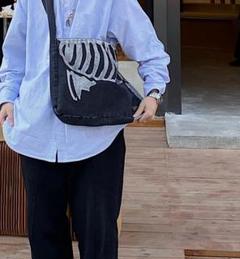 未使用KAPITAL21AW skeleton printed ショルダーバッグ 極美品KAPITAL21AW skeleton printed ショルダーバッグ - メルカリ