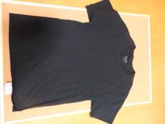 シンプル　チャンピオンTシャツ　黒　サイズM