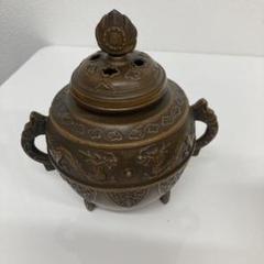 中国　古銅青銅　漢詩文三つ足香炉　V　R8998 中国 古銅青銅 漢詩文三つ足香炉 V R8998 - メルカリ