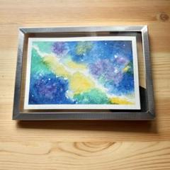 No. 60天の川のアート(額縁付き) - メルカリ