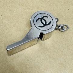 シャネル　CHANEL　96A ヴィンテージ　ホイッスル 笛CC ココマーク シャネル CHANEL 96A ヴィンテージ ホイッスル 笛CC ココマーク
