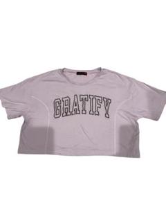 lovetoxic GRATIFY クロップドTシャツ　150サイズ