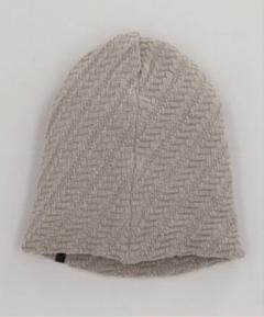 【新品未使用】CA4LA チュールポンポン　モヘヤニット帽　グレー COOL MAX BEANIE5(ONESIZE PURPLE): ニットキャップ｜帽子通販