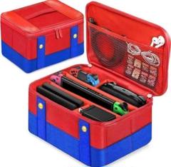 Nintendo Switch スイッチ 収納バック マリオ 保護ケース 大容量