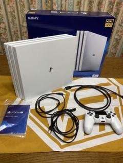 プレイステーション4 pro+ソフト CUH-7200BB02【本体のみ可】