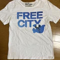 フリーシティ　パームツリー　tシャツ　白