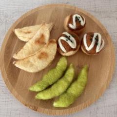羊毛フェルト たこ焼き えだまめ ポテト セット