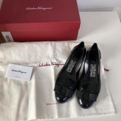 極美品 サルヴァトーレ フェラガモ ラバーシューズ バミューダ FERRAGAMO フェラガモ ラバーシューズ レディース Salvatore