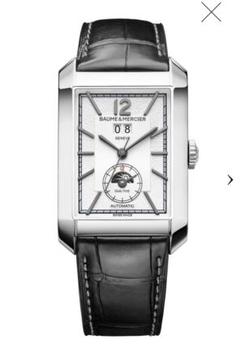 美品BAUME&MERCIER ボーム&メルシエ)MOA10523デュアルタイム