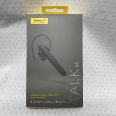 Jabra  ジャブラ　TALK 45 SILVER 新品未使用 Talk Jabra 45 ブラック 片耳型Bluetooth ヘッドセット ジャブラ