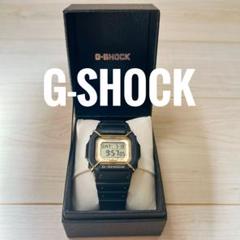 G-SHOCK/CASIO デジタル腕時計 ブラック×ゴールド