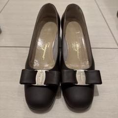 S.Ferragamo VARA | ブラウン ヴァラパンプス サイズ6