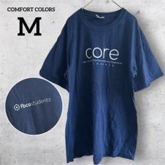 COMFORT COLORS Tシャツ 半袖 ブルー 青 ネイビー M コットン