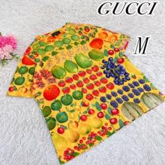 美品 GUCCI グッチ ヴィンテージ フルーツ柄 半袖Tシャツ