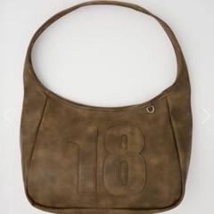 LAGUA GEM ラグアジェム 18 PATCH BAG アイボリー バッグ