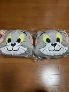 トムとジェリー トム クッション フェイスクッション 2個 新品未開封