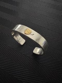 STUDIO T&Y バングル 金メタル付き インディアンジュエリー STUDIO T&Y バングル 金メタル付き インディアンジュエリー