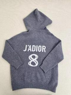 ディオール　J'ADIOR 8　カシミア　フード ニットセーター34
