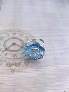 青薔薇の指輪