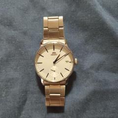 1470 ORIENT 自動巻ゴールド文字盤腕時計70Sアンティーク