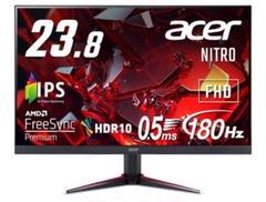 acer ゲーミングモニター　180hz ケーブル付き　即購入で4500円に可能