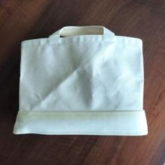 新品未使用】無印良品/ 持ち手付帆布 長方形バスケット スリム大