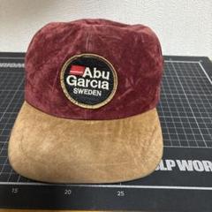ABU garcia 80's 90's ベロアキャップ ビンテージ