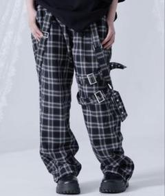 TRAVAS TOKYO 【トラバストーキョー】 ベルト付きチェックパンツ TRAVAS TOKYO（トラバス トウキョウ）の「『TRAVAS TOKYO