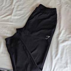 Gymshark 黒 ジャージパンツ ウエストゴム