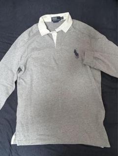 Polo Ralph Lauren グレー 長袖ポロシャツ ポロラルフローレン