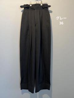 THE RERACS ダークネイビー グルカフレアミニスカート 36 THE RERACS(ザ・リラクス)｜フレアグルカスカート/ブラック の