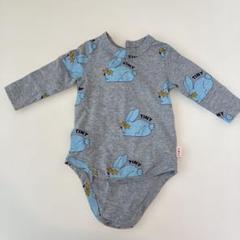 tiny cottons 長袖ボディスーツ 3M