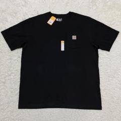 《未使用タグ付ビッグシルエットL》カーハートポケットtシャツルーズフィット