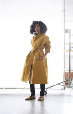 jonnlynx ジョンリンクス OVERSIZE COAT ノーカラーコート - メルカリ