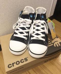 【新品タグ付き】クロックス ハイカット スニーカー