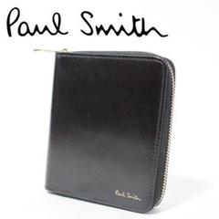 Paul Smith  激レア　新品未使用品　コードバン　名刺入れ　黒　総革仕様 Paul Smith - ポールスミス コードバン 名刺入れ ビジネス小物