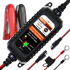 MOTOPOWER 全自動 バイク用バッテリー充電器 トリクル充電器機能付