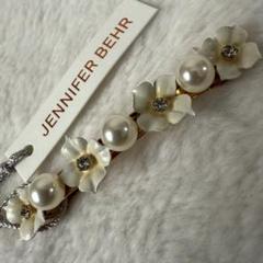 JENNIFER BEHR ジェニファーベア バレッタ パール ラインストーン