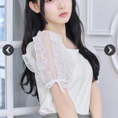 新品未使用　ミシェルマカロン　Luv チョーカー付きトップス　XS グレー 新品未使用 ミシェルマカロン Luv チョーカー付きトップス XS