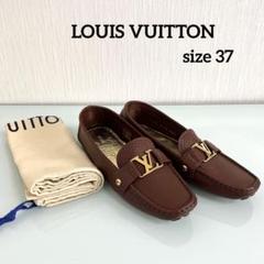 極美品』LOUIS VUITTON ドライビングシューズ レディース 37