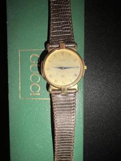 GUCCI グッチ 3400M　腕時計 ゴールド/ブラウン