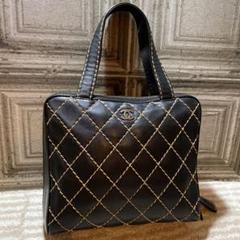 正規品☆CHANEL シャネルワイルドステッチバック