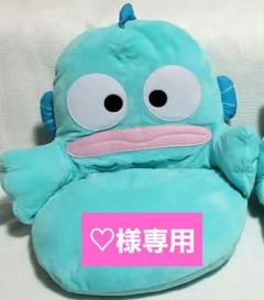 サンリオ - サンリオ　ハンギョドン　ぎゅうっとぬいぐるみチェア　サンリオくじ　ぬいぐるみ サンリオ ハンギョドン ぎゅうっとぬいぐるみチェア 座椅子