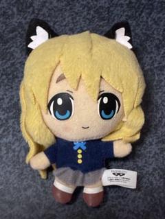 けいおん 猫耳カチューシャ付きぬいぐるみ 中野梓 秋山澪 セット
