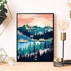 ダイアモンドアートキット　30×40cm 風景画