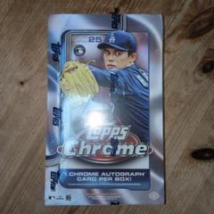 【未開封1箱】Topps chrome Hobby MLB 2025 野球カード