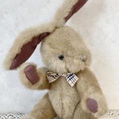 うさぎ　テディベア　ぬいぐるみ　ドイツ　ヴィンテージ