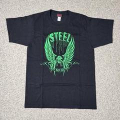 STEEL HOT ROD　Tシャツ　S　良デザイン　ビッグプリント　古着コーデ