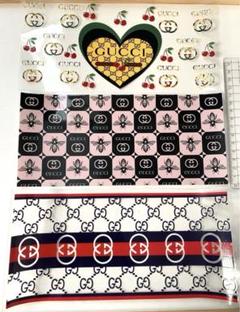 【SALE】GUCCI グッチ　カプラ　防水ステッカーシート ブランドロゴ